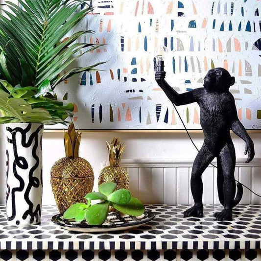 Monkey Standing Table Lamp
