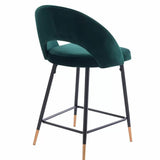 Akira Velvet Counter Stool