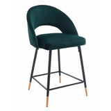 Akira Velvet Counter Stool