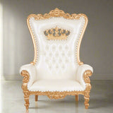 Crown Tiffany Extra Wide Throne Chair