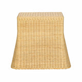Pentra 25" Natural Rattan Nightstand With Drawer