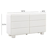 Tammy 56" 6-Drawer Dresser