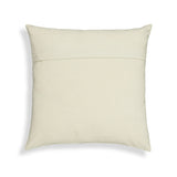 Tulip 20" Embroidered Floral Wool Square Throw Pillow Cover