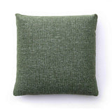 Malolo Green Basketweave Square Vegan-Down Pillow