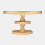 Apollonia 51" Natural Rattan Round Dining Table
