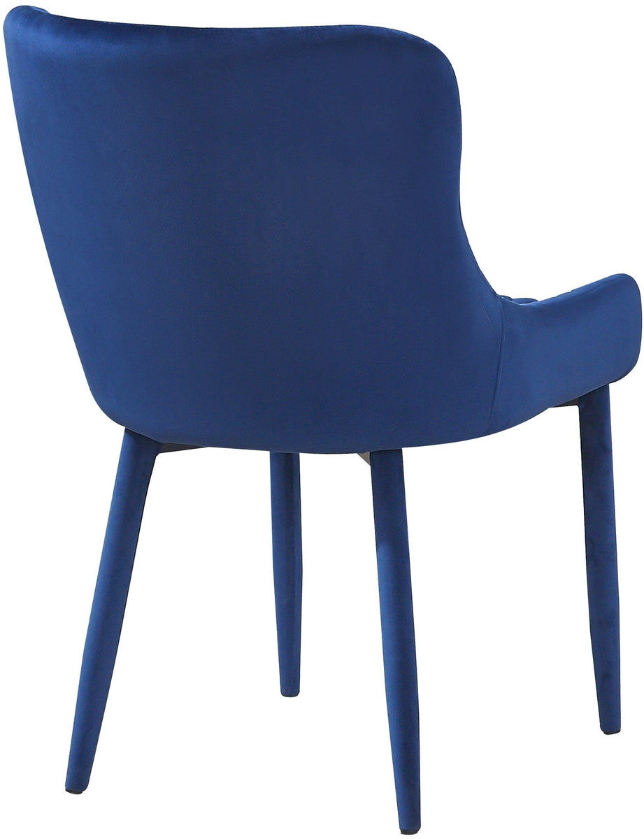 Draco Navy Velvet Chair