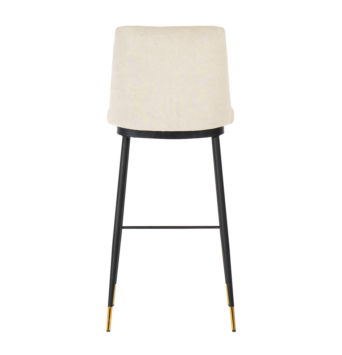 Evora Cream Velvet Counter Stool