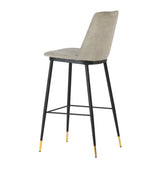 Evora Velvet Counter Stool - Set of 2