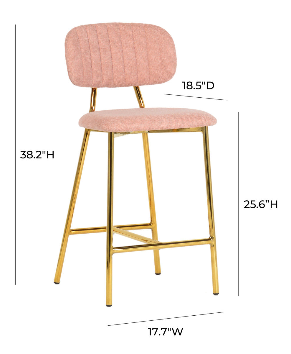 Ariana Blush Counter Stool