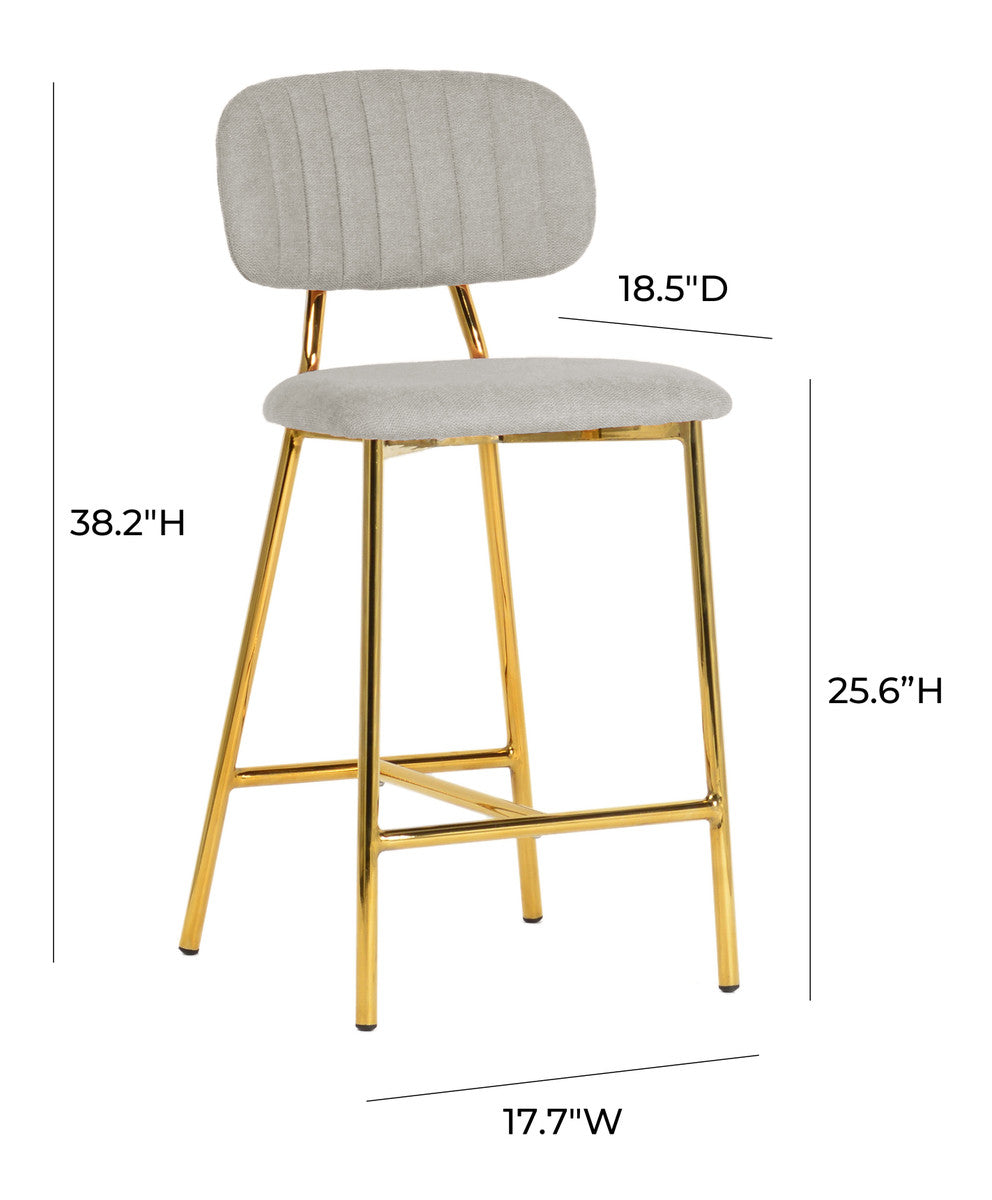 Ariana Grey Counter Stool