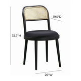 Brava Cane Dining Chair