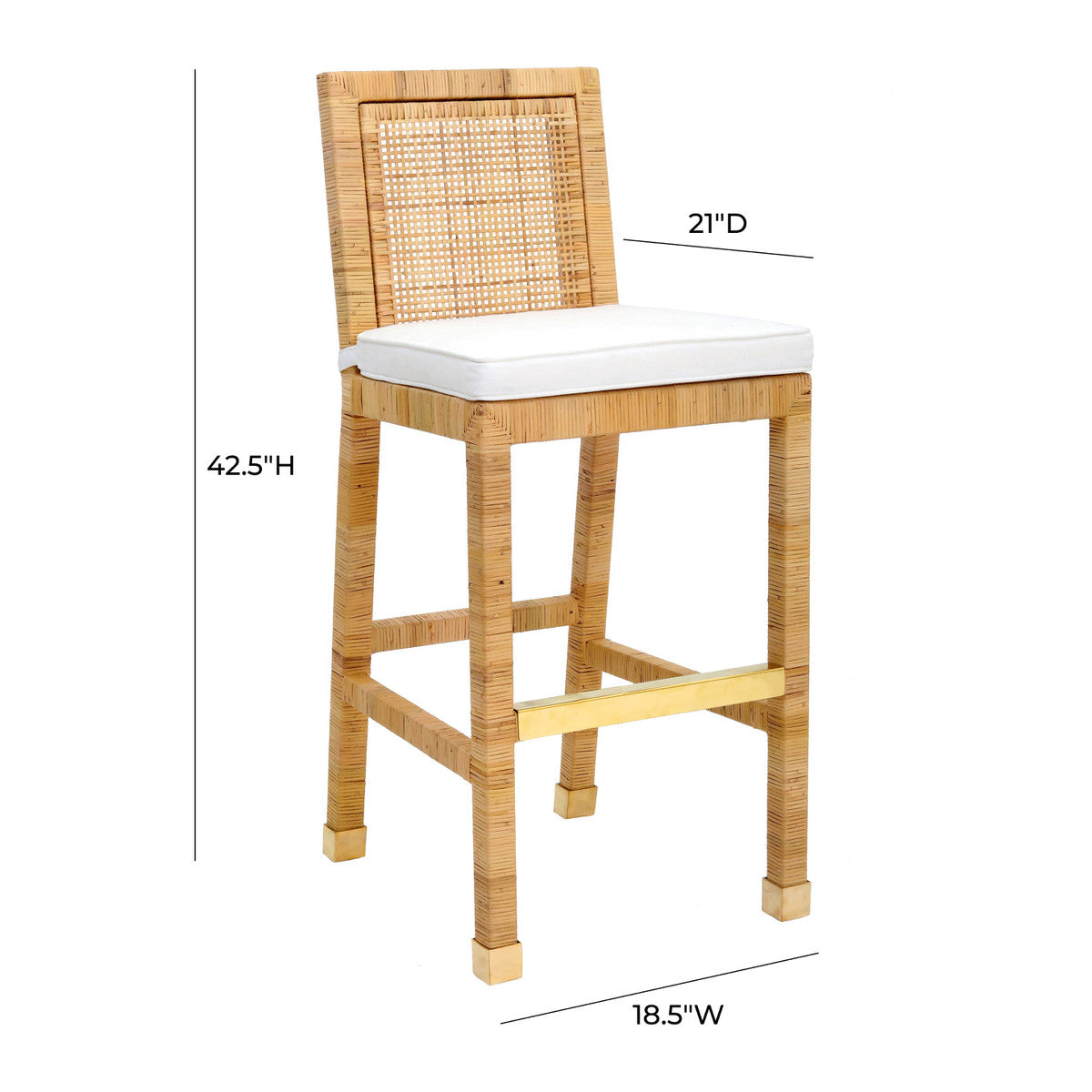 Amara Rattan Bar Stool