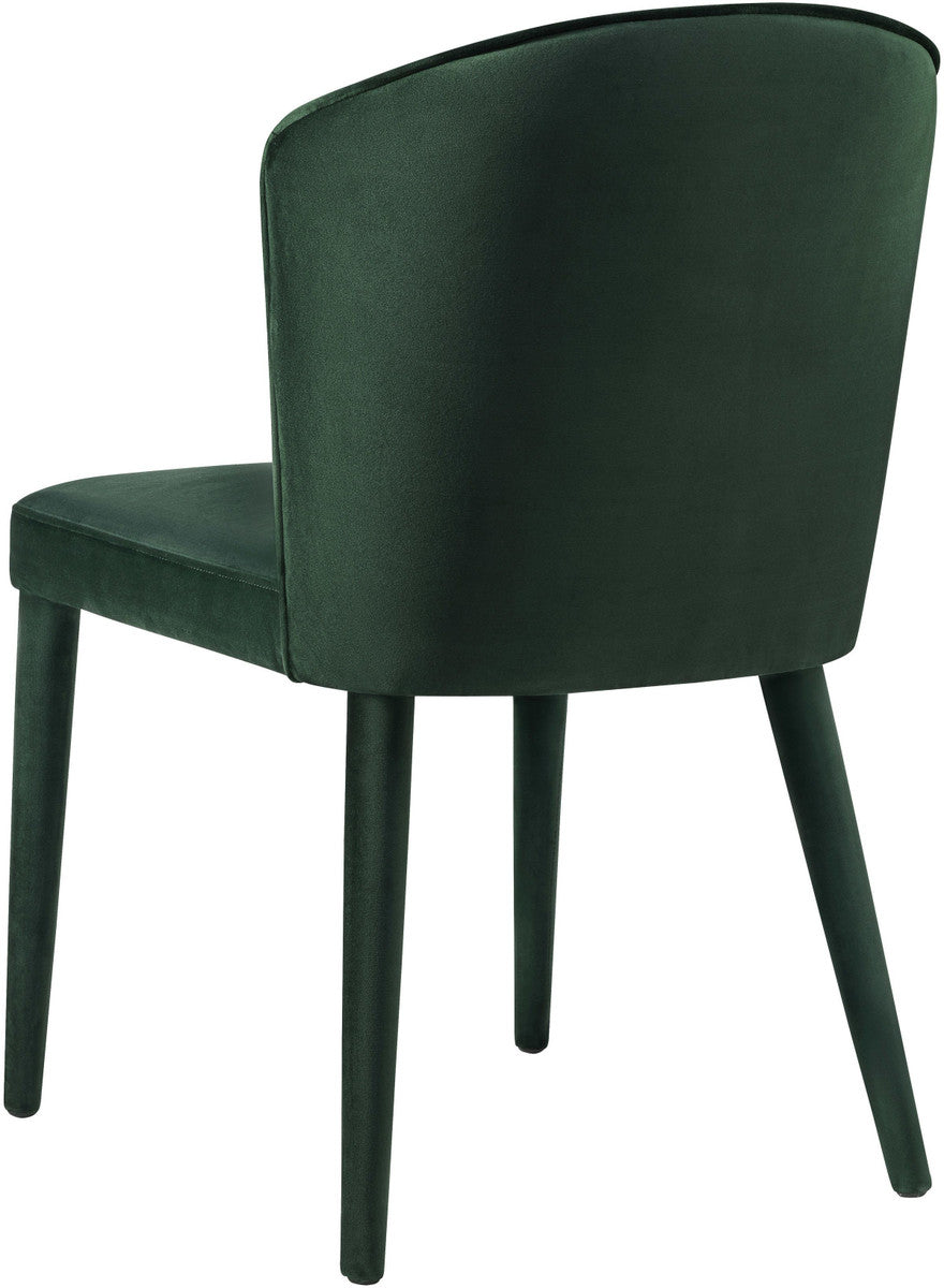 Metropolitan Forest Green Velvet Chair