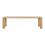 Akola 106" Oak Rectangular Dining Table