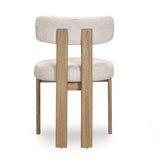 Odessa Cream Performance Fabric Dining Chair