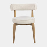 Nikita Cream Performance Fabric Dining Chair