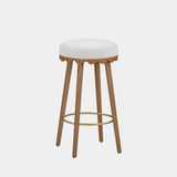 Oodle Performance Vegan Mohair Bar and Counter Stool