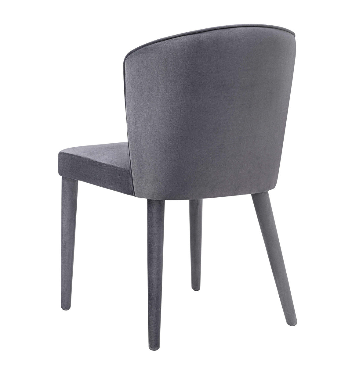 Metropolitan Grey Velvet Chair