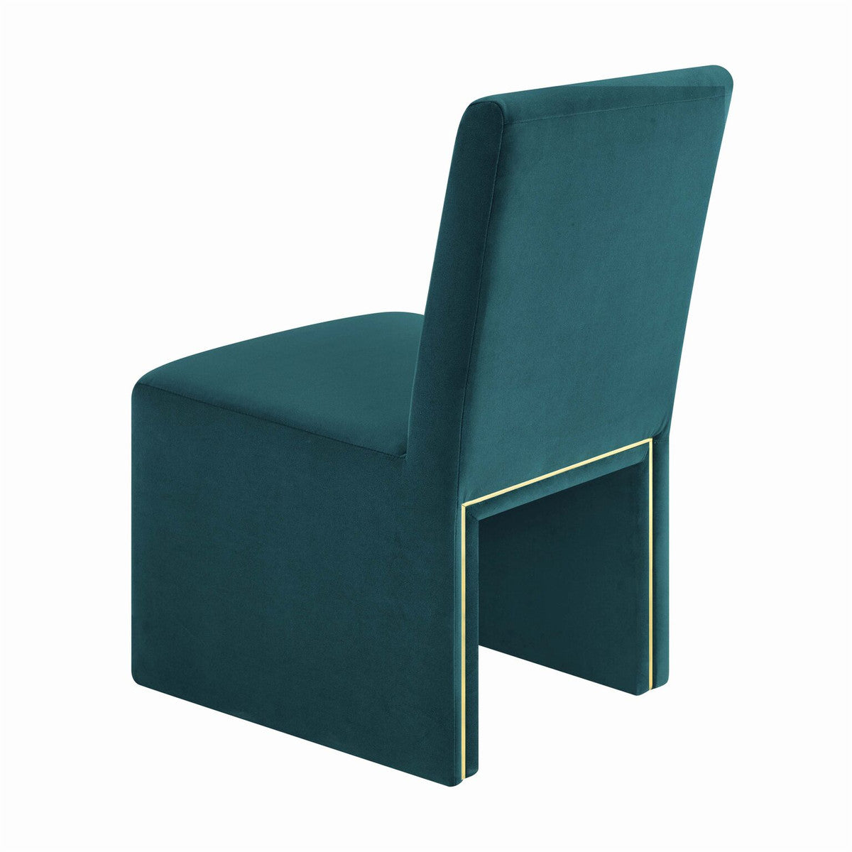 Jaffa Teal Performance Velvet Dining Chair