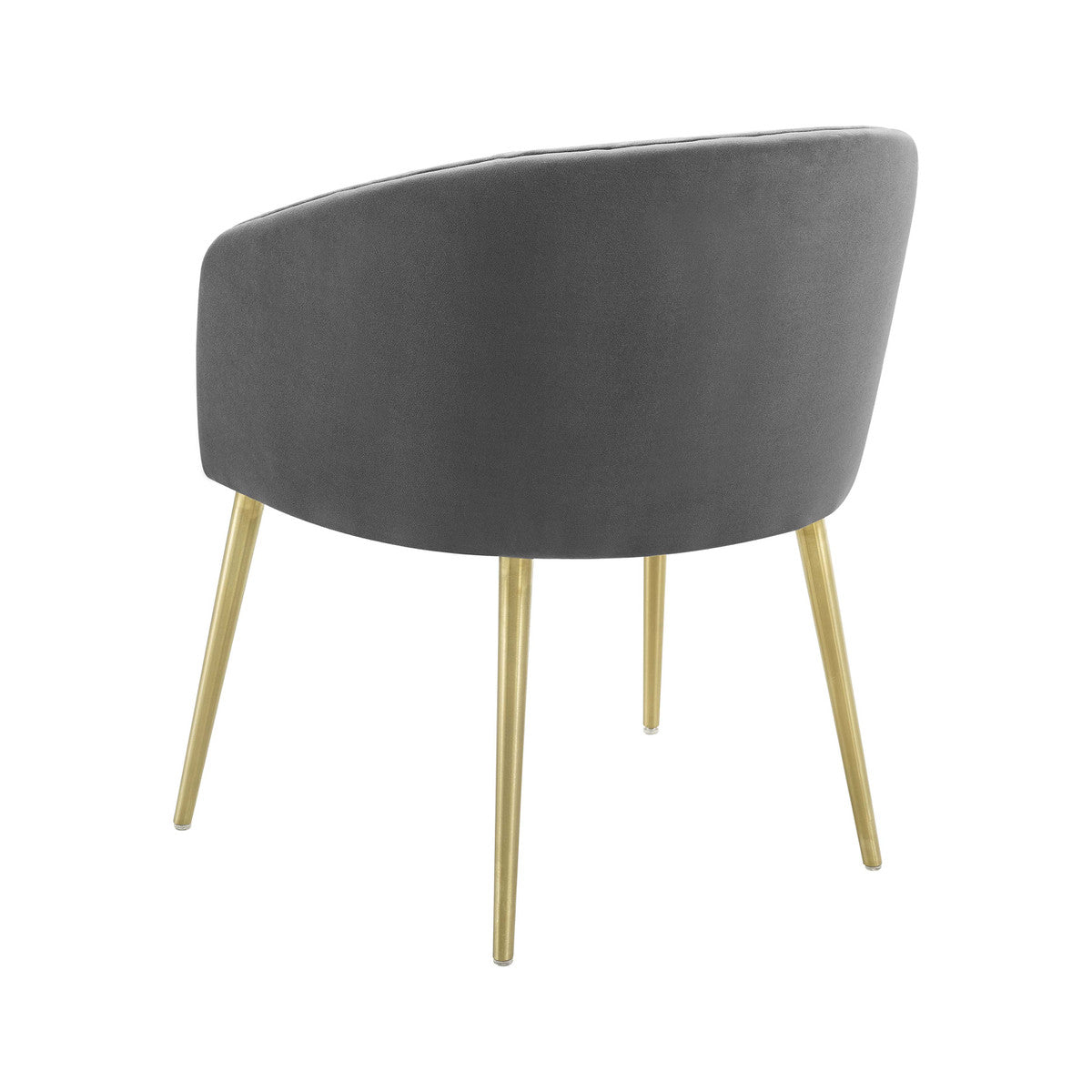 Arya Performance Velvet Grey Dining Chair