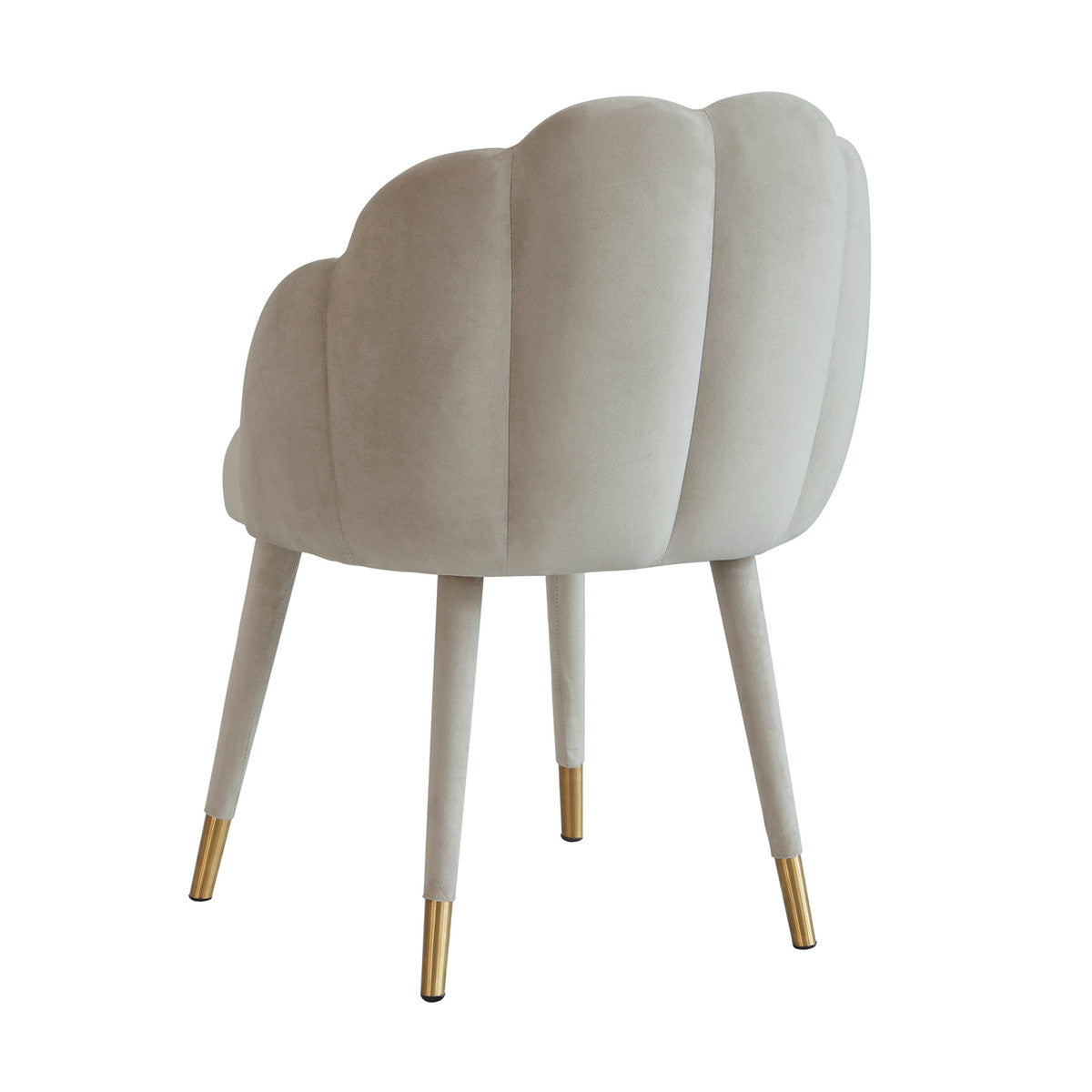 Betty Grey Velvet Dining Chair