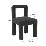 Hazel Performance Boucle Dining Chair