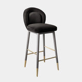 Hailey Performance Velvet Stool