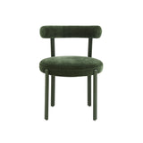 Margaret Performance Chenille Bolster Back Dining Chair