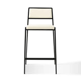 Gale Performance Vegan Leather Stackable Stool - Set of 2