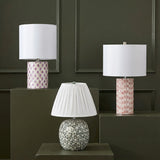 Yaya Green Capiz Shell Table Lamp