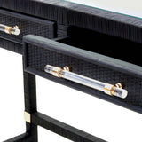 Amara 47" Woven Rattan Desk