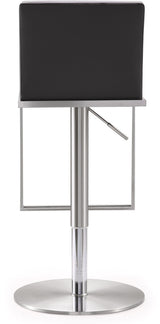 Amalfi Grey Steel Adjustable Barstool