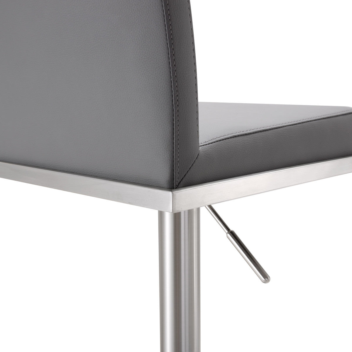 Amalfi Grey Steel Adjustable Barstool