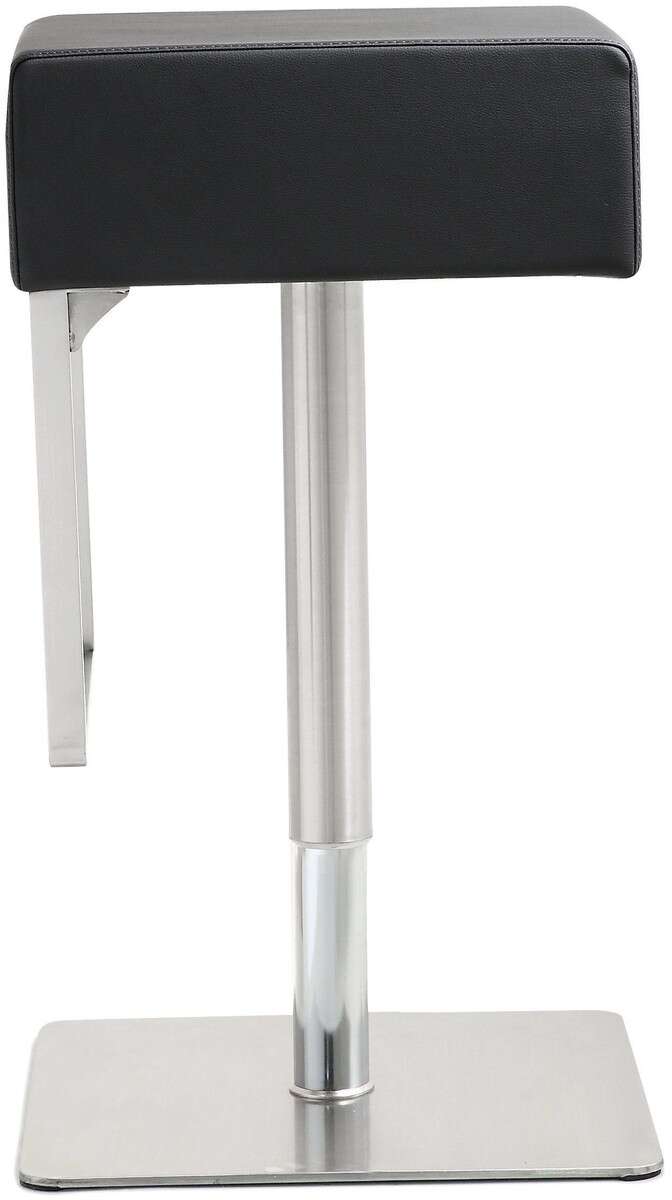 Seville Black Adjustable Barstool