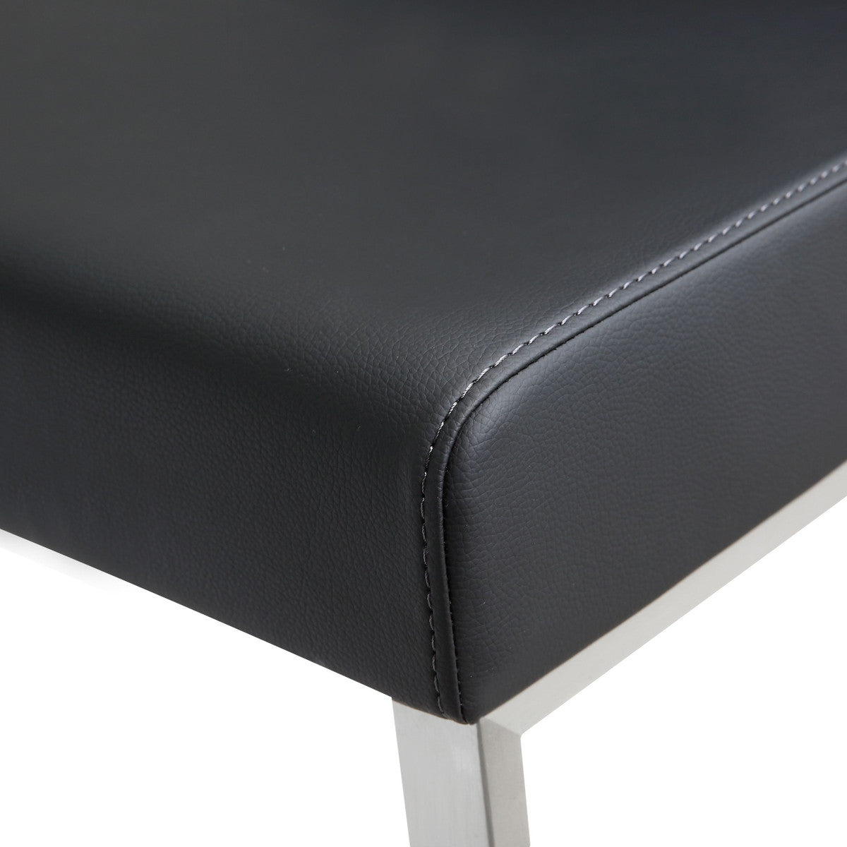 Denmark Black Steel Counter Stool