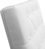Helsinki White Performance Vegan Leather Stool - Set of 2