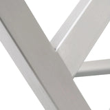 Helsinki White Performance Vegan Leather Stool - Set of 2