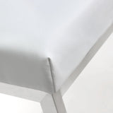 Helsinki White Performance Vegan Leather Stool - Set of 2