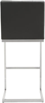 Helsinki Grey Stainless Steel Barstool