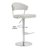 Cosmo Performance Vegan Leather Adjustable Stool