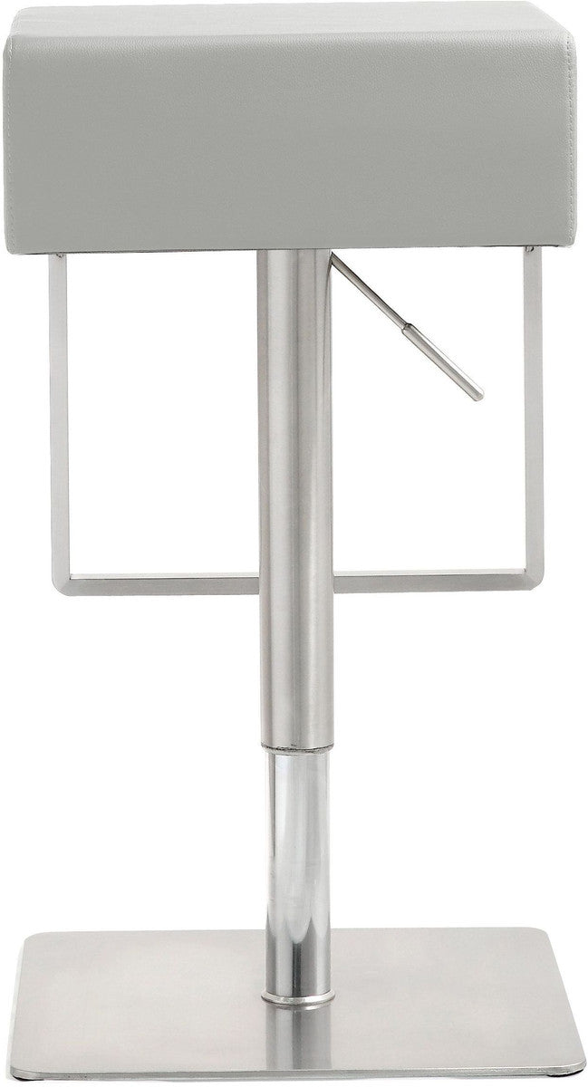 Seville Light Grey Adjustable Barstool