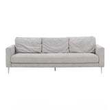 Vari 90" Textured Performance Velvet Lounge Sofa