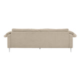 Vari 90" Textured Performance Velvet Lounge Sofa