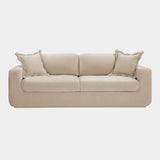 Miri 90.5" Upcycled Contract-Grade Washed Velvet Sofa