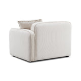 Travie Performance Corduroy Velvet RAF Corner Chair