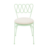 Erica Wrought Iron Outdoor Chair