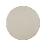 Fern 47" Beige Textured Faux Plaster Concrete Indoor / Outdoor Round Dining Table