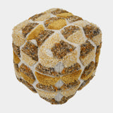 Sawyer Natural Tones Tufted Pouf