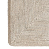 Vicky 49" Natural Woven Seagrass Rectangular Coffee Table