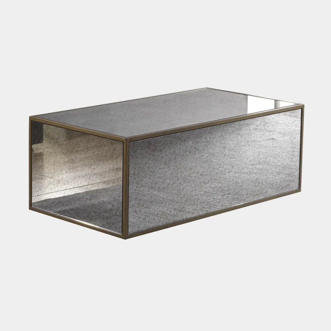 Lana Mirrored Coffee Table by Inspire Me! Home Decor (43"-48")
